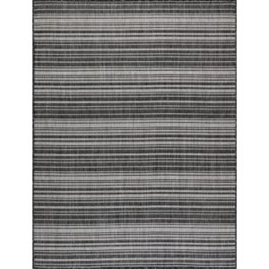 Outdoor Rugs 4' x 6' Patio, Porch, Garden Gray