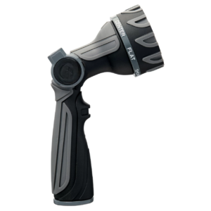 Compact Metal, 7-Pattern, Thumb Control, Hose Watering Nozzle