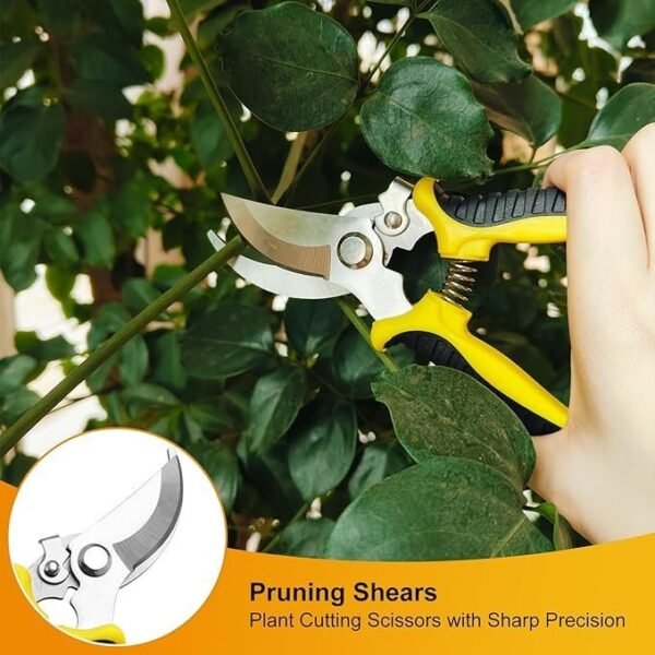 5 Pcs Gardening Tools with Non-Slip Rubber Grip - Image 3