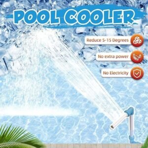 Blue Water Cooler Sprinkler Swimming Pool Pump Accessories